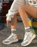 Buty sportowe damskie BL539.BLUE (36/41,12par)