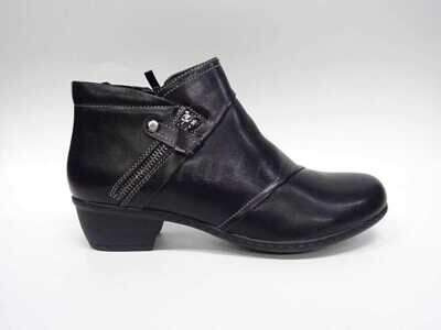 Botki damskie 7AMDM12.BLACK (36/41,12par)