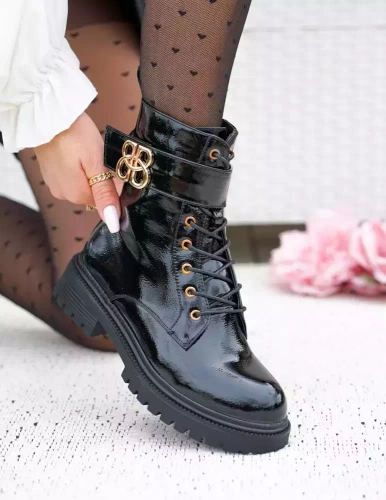 Botki damskie SU765.BLACK (36/41,12par)