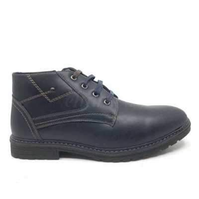 Trzewiki męskie A2191-11.NAVY/BROWN (41/46,8par)