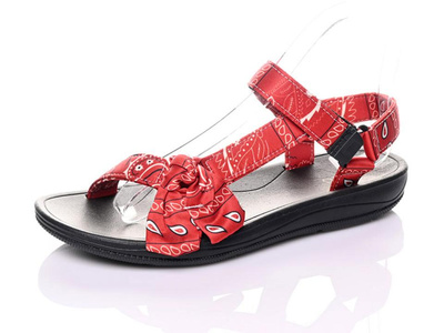 Sandały damskie DZ306-4.RED (36/41,12par)