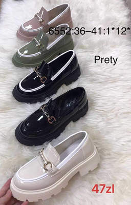 Półbuty damskie 7A6552.KOLORDOWYBORU (36/41,12par)