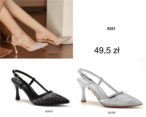 Sandały damskie 8261.KOLORDOWYBORU (36/41,12par)