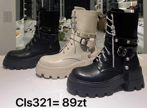 Botki damskie 7ACLS321.KOLORDOWYBORU (36/41,12par)