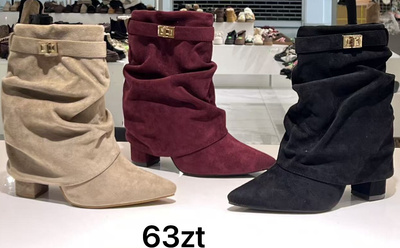 Botki damskie 7666A.KOLORDOWYBORU (36/41,12par)