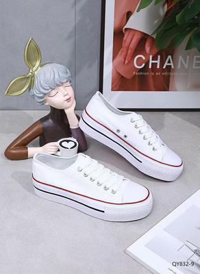 Trampki damskie 7AQY832-9.WHITE (36/41,12par)