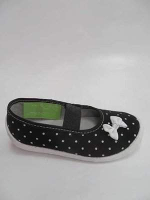 Trampki dziewczęce 5ASylwiaS28.BLACK (25/35,12par)