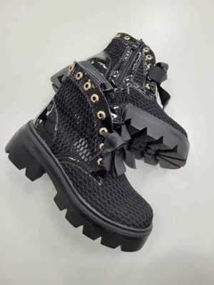 Botki damskie A9901E.BLACK (36/41,12par)