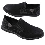 Półbuty męskie AB210-7.BLACK (40/45,8par)