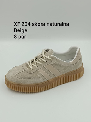 Buty sportowe damskie 7AXF204.BEIGE (36/41,8par)