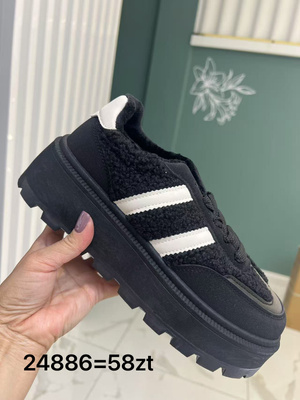 Buty sportowe damskie 7A24886.BLACK  (36/41,12par)