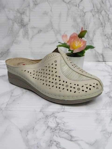 Klapki damskie 7AJH1-1.BEIGE (36/41,12par)