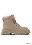 Trzewiki damskie TL227-63.KHAKI (36/41,12par)