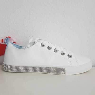 Trampki damskie 7ACB870-13.WHITE/BLUE (36/41,12par)