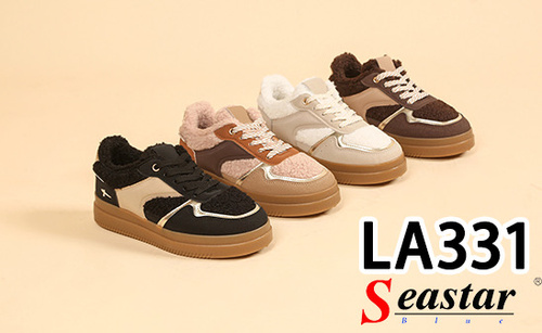 Buty sportowe damskie LA331.BROWN (36/41,12par)