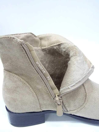 Botki damskie 7AH2091B.BEIGE (36/41,12par)