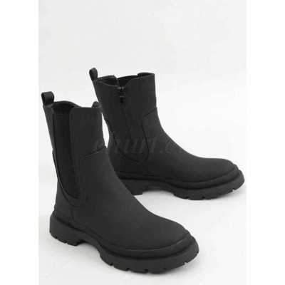 Botki damskie 7AQT26.BLACK Ocieplane (36/41,12par)