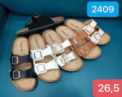 Klapki damskie 7A2409.KOLORDOWYBORU (36/41,12par)