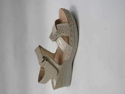 Sandały damskie 7AMO-761.BEIGE (36/41,12par)