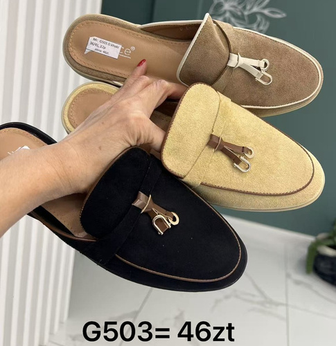 Klapki damskie G503.KOLORDOWYBORU (36/41,12par)