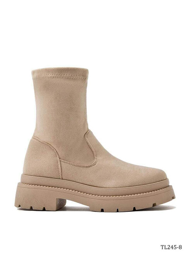 Botki damskie     7ATL245-8.BEIGE     (36/41,12par)