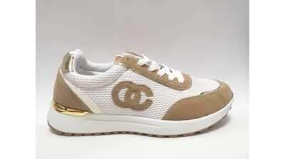 Buty sportowe damskie 7AWFC-9.WHITE/BEIGE (36/41,12par)