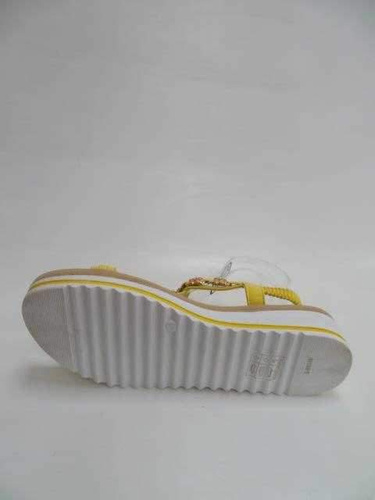 Sandały damskie 7AG5003-06.YELLOW (36/41,12par)