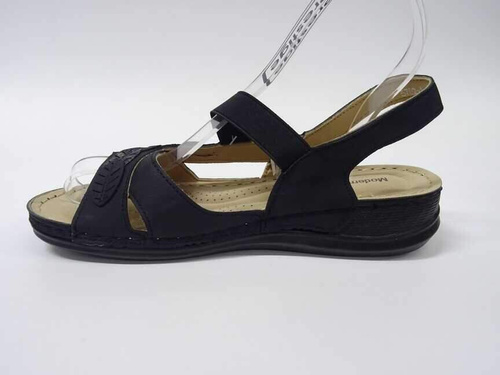 Sandały damskie 7A5702-1.BLACK (36/42,12par)