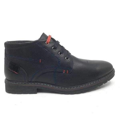 Trzewiki męskie A2010A-12.BLACK/RED (41/46,8par)