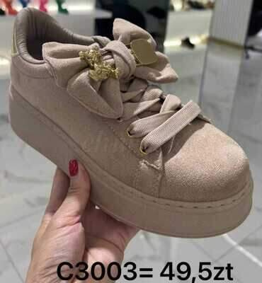 Trampki damskie 7AC3003.KHAKI (36/41,12par)