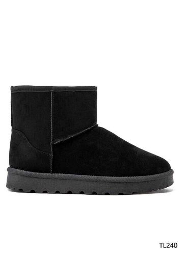 Botki damskie ocieplane 7ATL240.BLACK (36/41,12par)