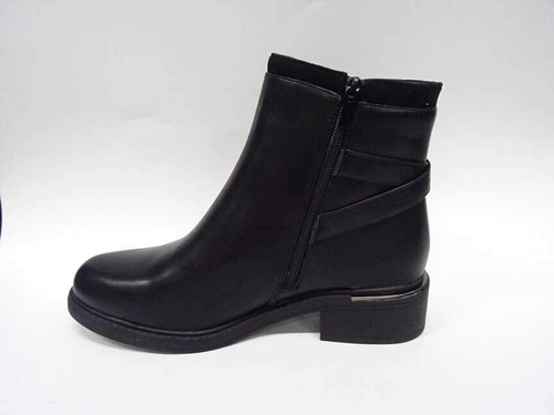 Botki damskie 7ASA192-1.BLACK (36/41,12par)