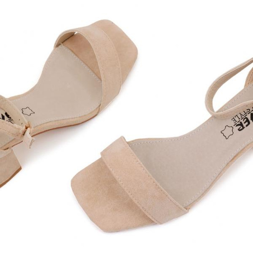 Sandały damskie SY23A-9.BEIGE (35/40,12par)