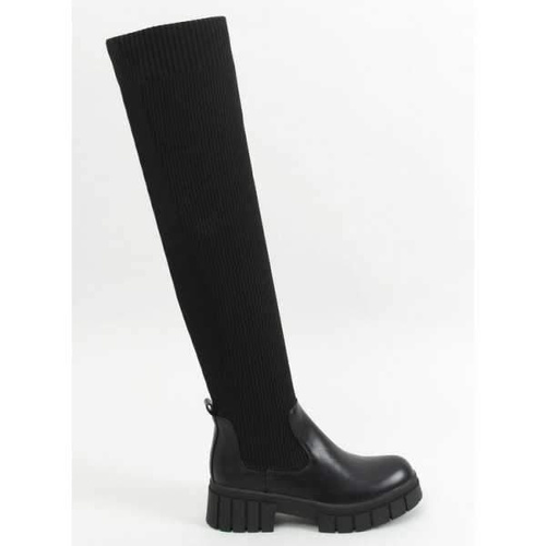 Kozaki damskie Lekkoocieplane 7AQT12.BLACK  (36/41,12par)