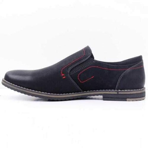 Półbuty męskie AB133-1.BLACK/RED (40/45,8par)