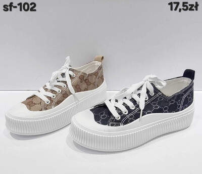 Trampki damskie  7ASF-102.KOLORDOWYBORU  (36/41,12par)