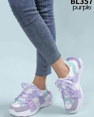 Buty sportowe damskie BL357.PURPLE (36/41,12par)