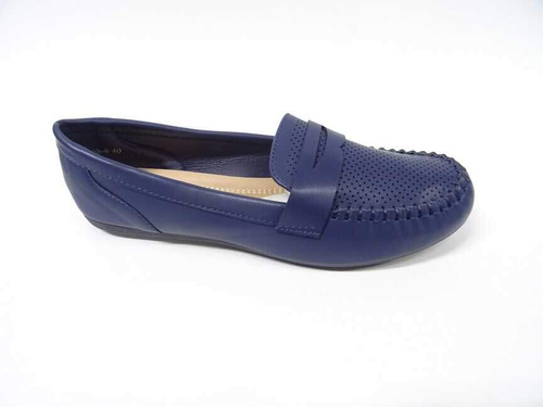 Balerinki damskie 7A6220-6.BLUE (36/41,12par)