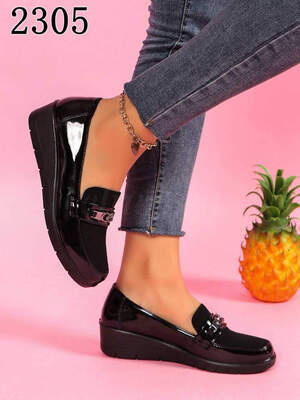 Półbuty damskie 7A2305.BLACK (36/41,12par)