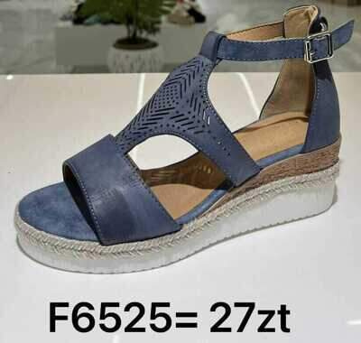 Sandały damskie 7AF6525.BLUE (36/41,12par)