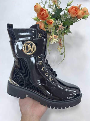 Botki damskie  7A75756.BLACK MIROR   (36/41,12par)