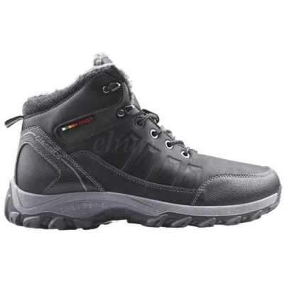 Trzewiki męskie A199-2.BLACK/GREY (41/46,8par)