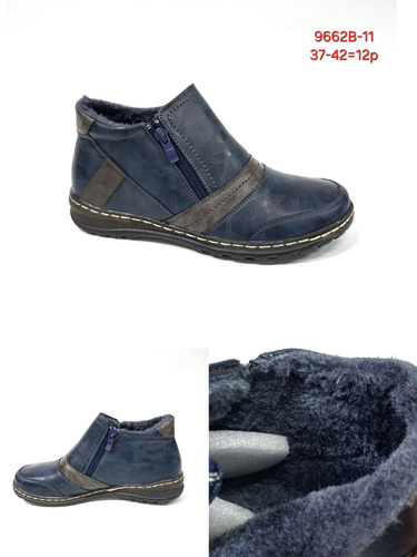 Botki damskie 7A9662B-11.BLUE  (37/42,12par)