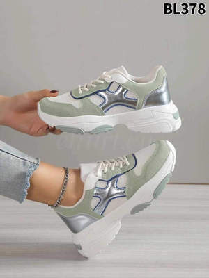 Buty sportowe damskie 7ABL378.GREEN (36/41,12par)