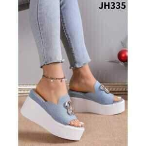 Klapki damskie    7AJH335.BLUE  (36/41,12par)