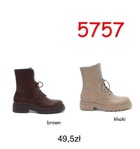 Botki damskie 7A5757.KOLORDOWYBORU (36/41,12par)