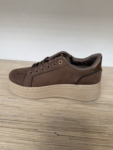 Buty sportowe damskie  7C3913.BROWN (36/41,12par)