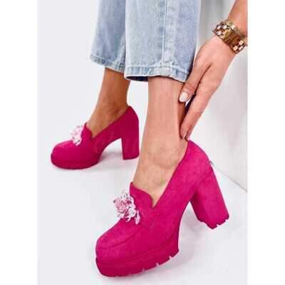 Czółenka damskie 7A168-553.FUSHIA (36/41,12par)