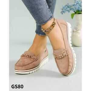 Półbuty damskie   7AGS80.KHAKI  (36/41,12par)