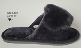 Kapcie damskie G12.BLACK (36/41,8par)